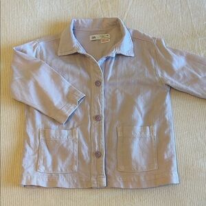 Zara Lavender Kids Jacket